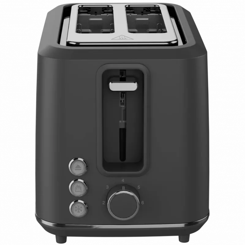 Tostadora eléctrica AENO ATS0001G — 2 ranuras, 220–240 V 50–60 Hz, 920–1080 W, 3 modos, 7 niveles de tostado, gris
