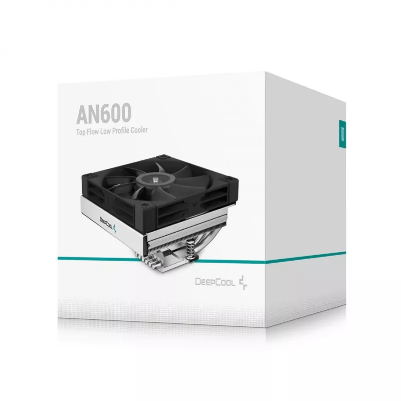 Disipador de aire DeepCool AN600 12 cm Aluminio Negro 61,56 cfm