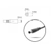Fuente de alimentación MITSU HP 19,5 V 3,33 A para portátiles — 19,5 V, 3,33 A de salida