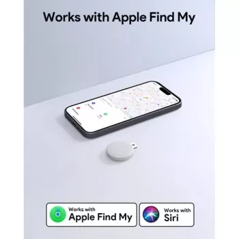 AUKEY Smart Mini Air Tag rastreador Bluetooth para Apple Track Mate 1 Serie TM-10