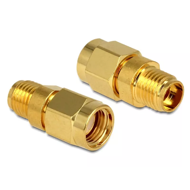 DeLOCK - adaptador de RF - RP-SMA (M) - a - SMA (H) (88728)