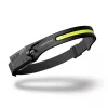 Linterna Esperanza EOT067 negra, linterna frontal LED