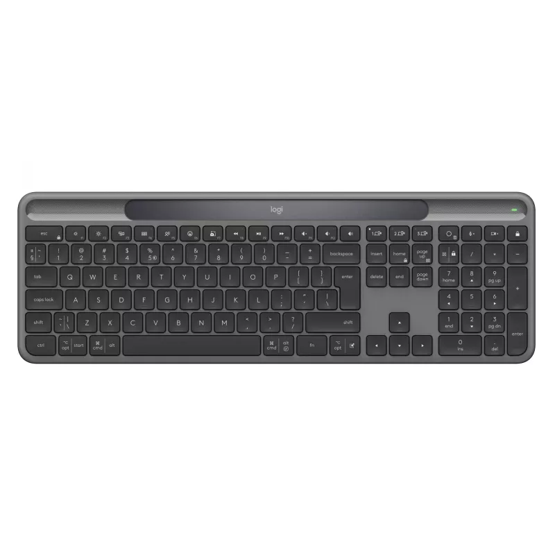 Logitech Signature Slim Solar+ K980 Teclado inalámbrico, US International, grafito