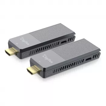 Set extensor HDMI inalámbrico DIGITUS DS-55359 — 4K/60Hz, 150 m, transmisor y receptor AV