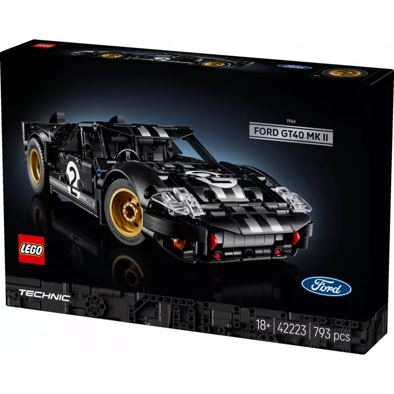 LEGO TECHNIC 42223 1966 Ford GT40 MKII Coche de carreras