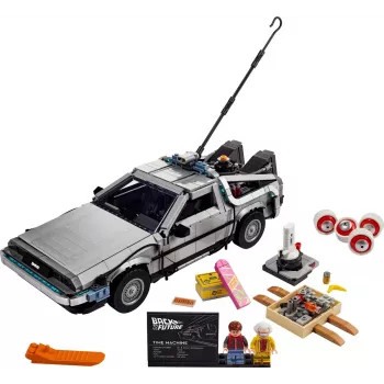LEGO Icons 10300 Regreso al futuro Máquina del tiempo DeLorean DMC-12