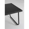 Conjunto de muebles de jardín Extralink BLACK FOREST TEXTILENO DOS SILLAS + TUMBONA + MESA PLEGABLE NEGRO L-0358 Conjunto de muebles de exterior