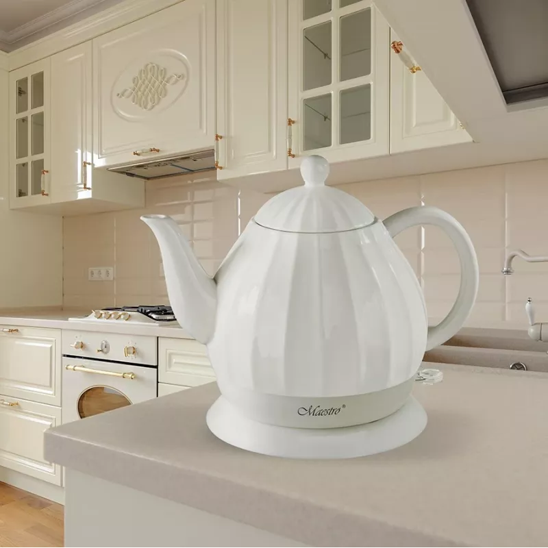 Hervidor de agua Feel-Maestro MR070 1,2 L 1200 W Blanco