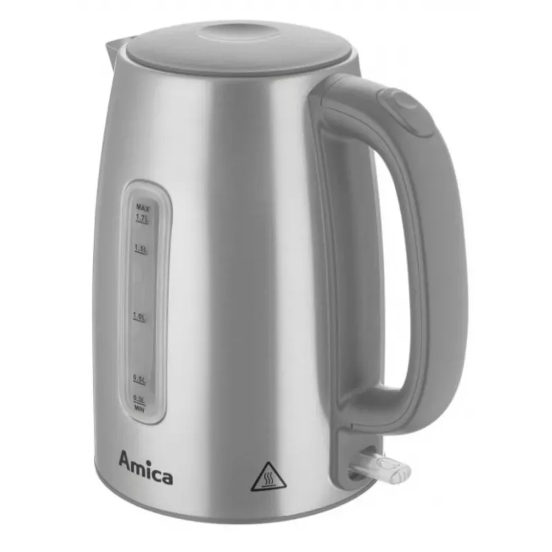 Hervidor eléctrico AMICA 1,7 l 2200 W acero inoxidable