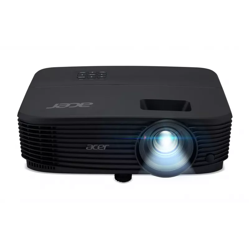 Proyector de tiro estándar Acer X1229HP – DLP, XGA (1024x768), 4800 lúmenes ANSI, lámpara de 210 W, negro, 2,4 kg