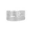 Logitech Wave Keys teclado oficina RF Wireless Bluetooth QWERTZ alemán blanco