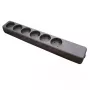 Regleta de enchufes Garbot Z66000112-PA01 6 salidas AC para interior negro
