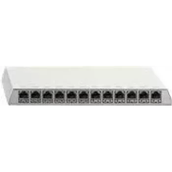 Panel de parcheo Rutenbeck PP-ClassEA iso-12 Ap 12x RJ-45 blanco puro