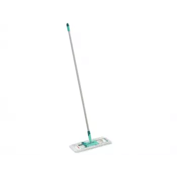 Fregona plana Leifheit Profi XL Cotton Plus – 420 mm de ancho, cabezal giratorio 360°, algodón/fibra, mango de aluminio