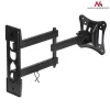 Soporte de pared para TV/monitor MACLEAN MC-719, para pantallas de hasta 68,6 cm (27 inch), máx. 15 kg, VESA 100x100, negro