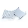Set de disipadores ALLNET NanoPi Neo / Neo2 – paquete grande de 50 uds., refrigeración pasiva de aluminio