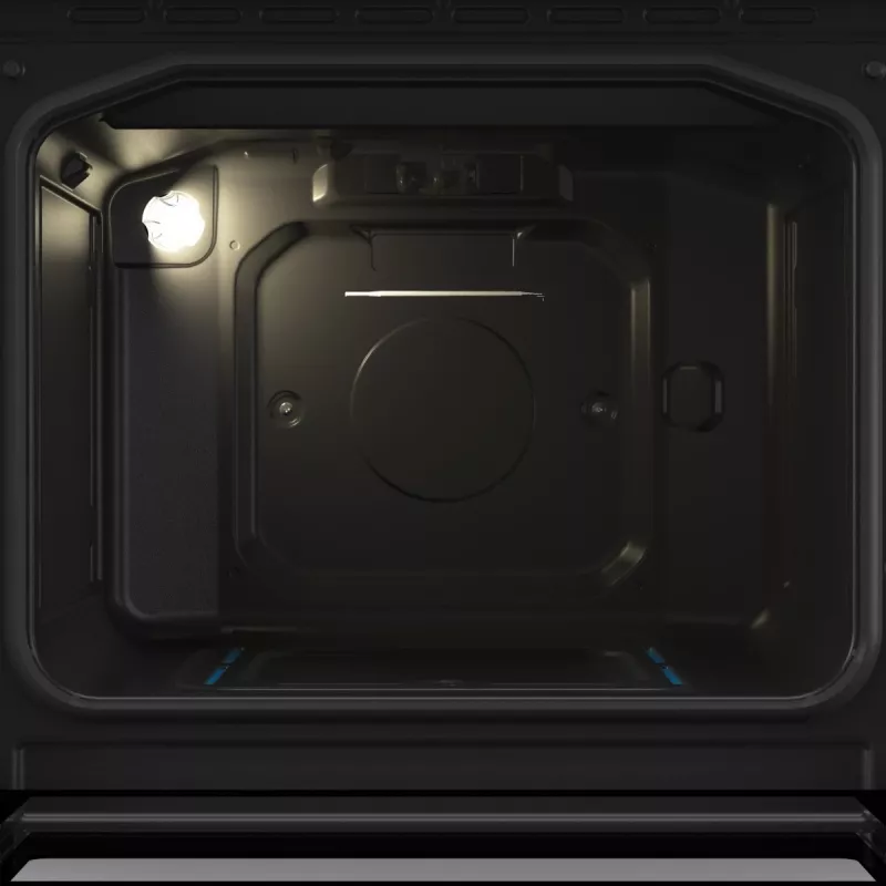 Cocina de gas independiente Gorenje GG6A10WFFM, blanca, encimera de 4 fuegos, horno de gas de 72 L, mandos frontales