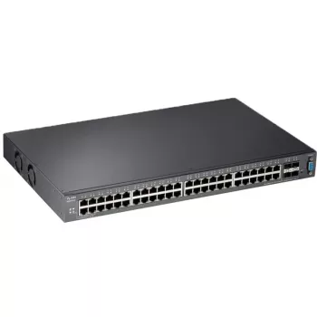 Zyxel XGS2210-52 Gestionado L2 Gigabit Ethernet (10/100/1000) 1U Negro