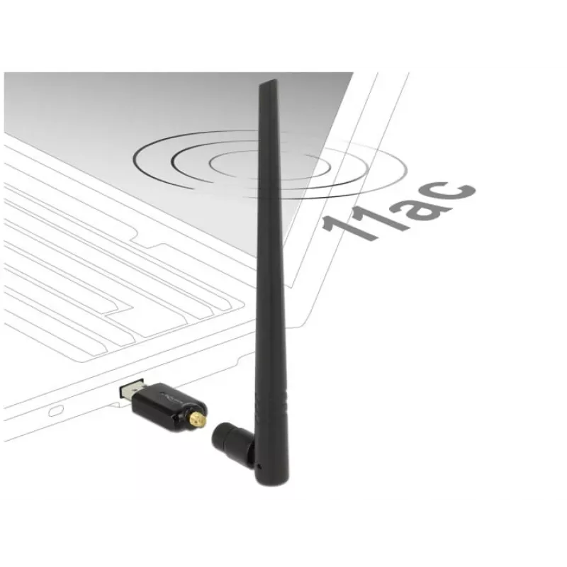Tarjeta de red DeLOCK 12535 RF Wireless
