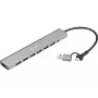 Hub USB SANDBERG 136-66 — 7 puertos USB 3.0, externo con alimentación