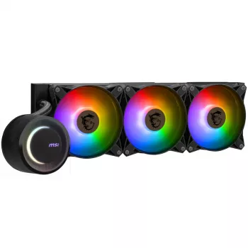MSI MAG CORELIQUID E360 sistema de refrigeración para ordenador placa base, procesador kit de refrigeración líquida 12 cm negro