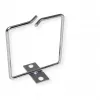 ROLINE Canaleta de cables, 80x80 mm, metal, entrada de cables frontal