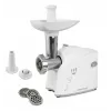 Picadora de carne eléctrica ESPERANZA EKM032 — 2200 W, blanca, 3 discos perforados, accesorios para kibbeh y salchichas