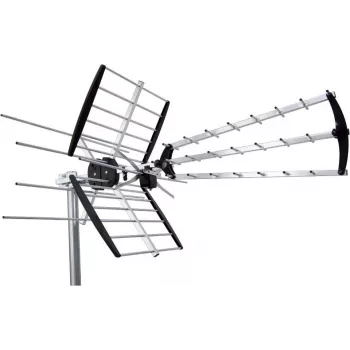Antena de TV exterior Maximum COMBO212 negro plata metal 2,5 kg