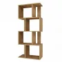 Estantería FIESTA 4P 59,5x30x140 cm, roble Artisan