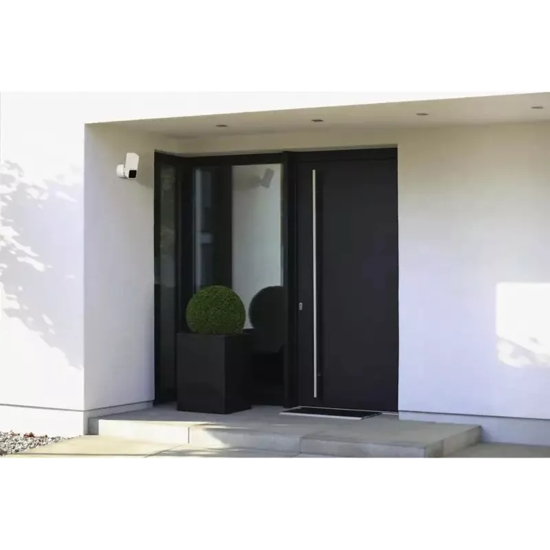 Cámara IP exterior Eve Systems GmbH Eve Outdoor Cam con sensor de movimiento, blanca