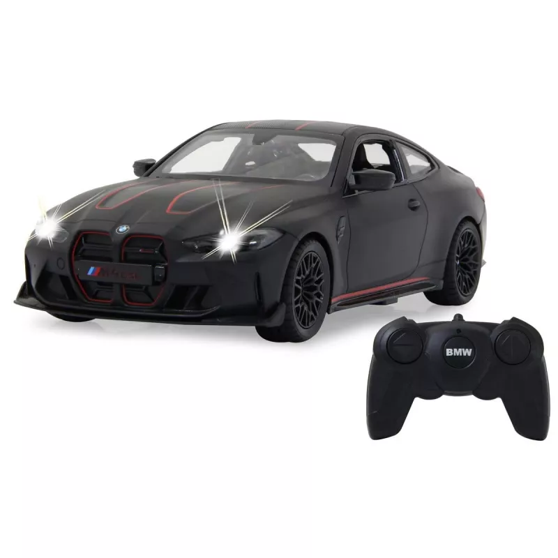 Coche RC Jamara BMW M4 CSL eléctrico 1:16 para niños a partir de 6 años