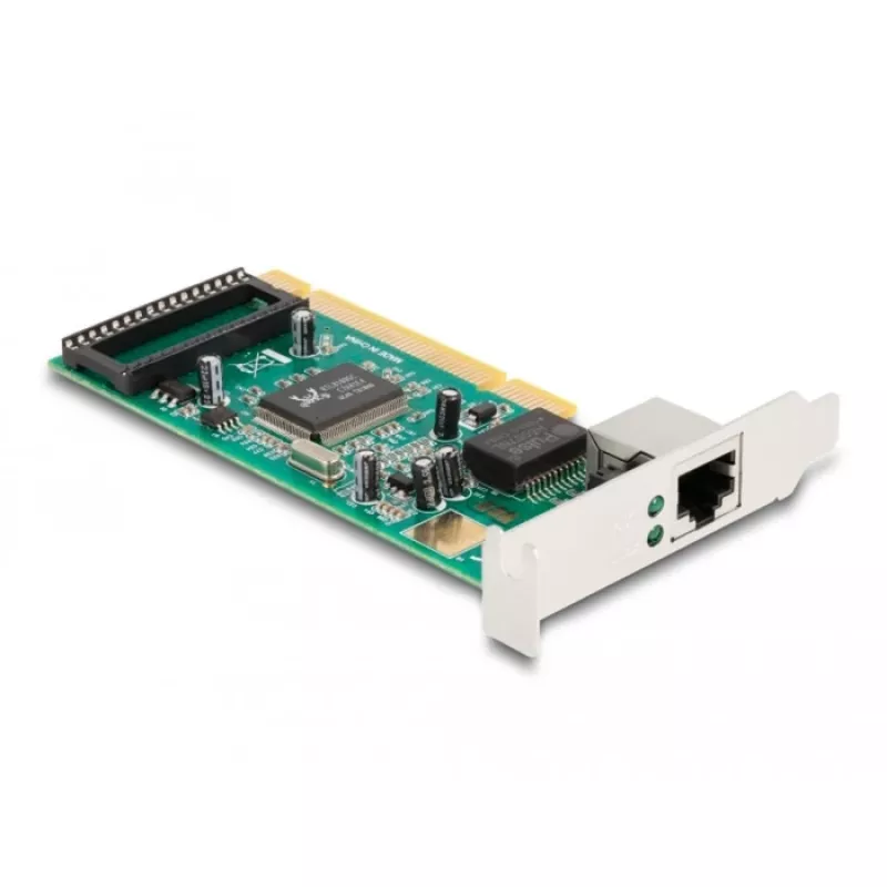 Tarjeta PCI DeLOCK a 1 x RJ45 Gigabit LAN RTL perfil completo y bajo