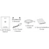 Estación base DECT Grandstream DP755 negra