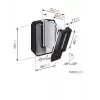 Vogels | Soporte para altavoces | Giratorio, inclinable | Peso máximo (capacidad de carga) 5 kg | Negro