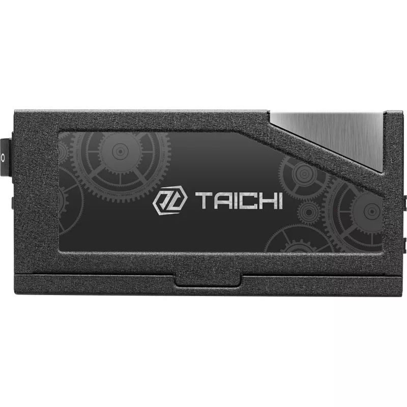 Fuente de alimentación ASROCK Taichi TC-1300T 1300 W 20+4 Pin ATX 80 PLUS Titanium, negro, ventilador de 135 mm