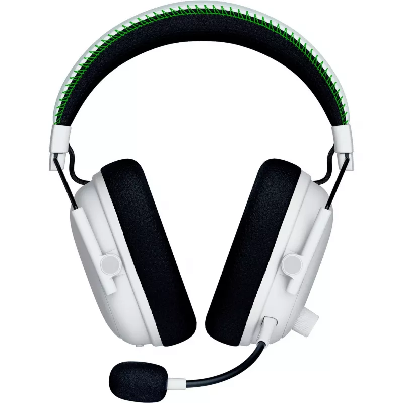 Auriculares Razer BlackShark V3 Pro con cable e inalámbricos Bluetooth blancos