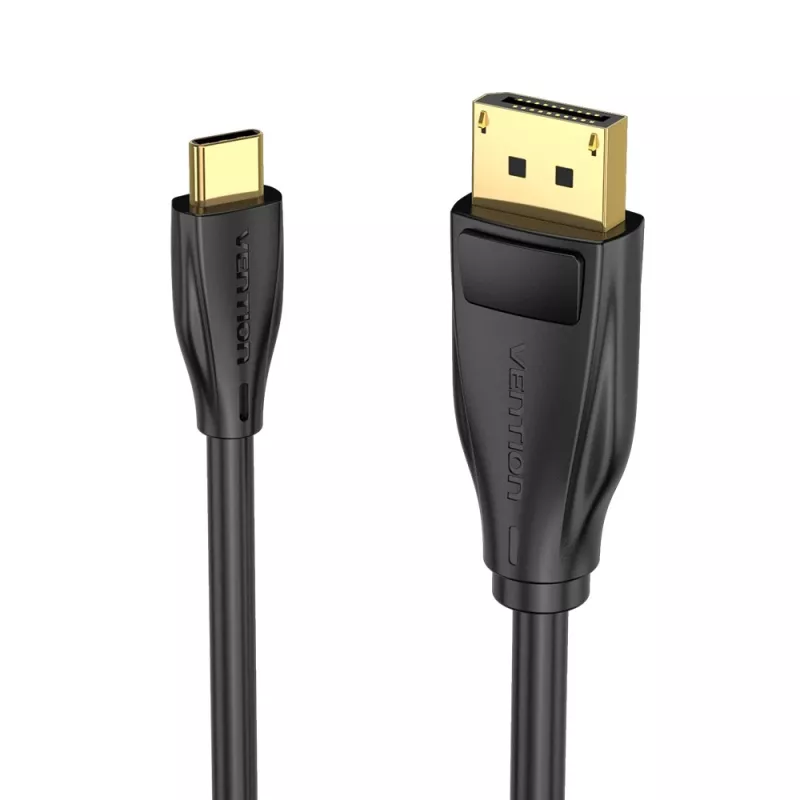 Cable Vention USB-C a DisplayPort 8K 2 m, USB Type-C a DP, negro