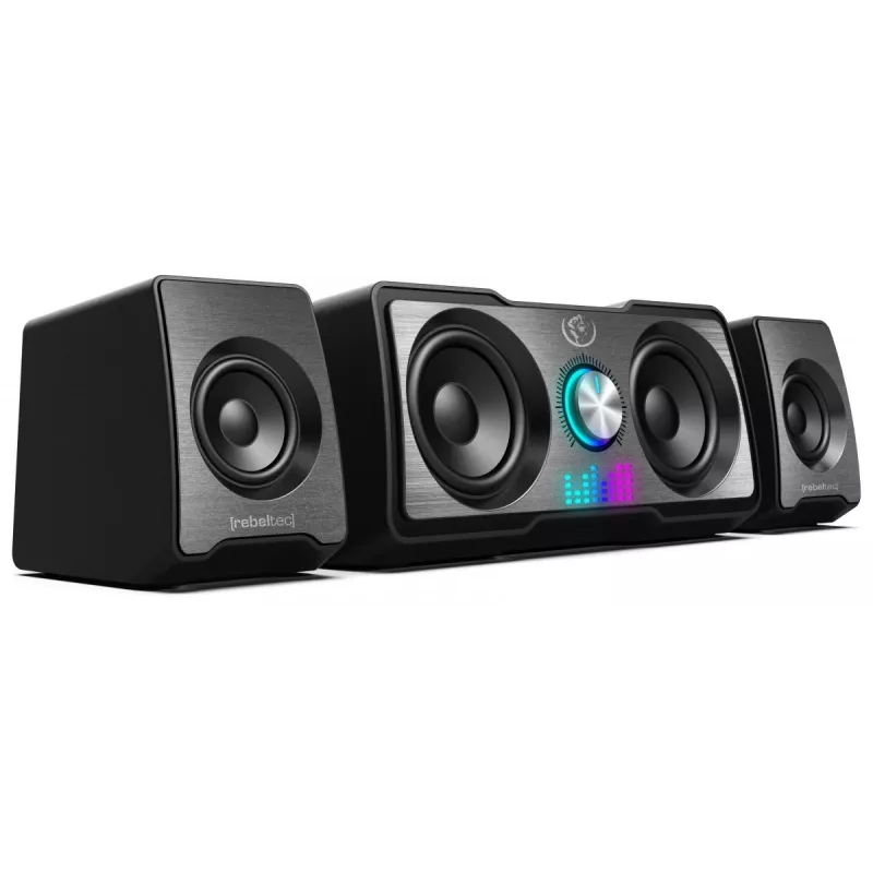 Altavoces multimedia 2.1 ROCK, RBLGLO00048, 60W