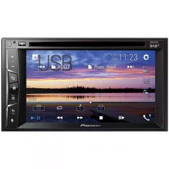 Receptor multimedia para coche Pioneer AVH-A3200DAB Negro