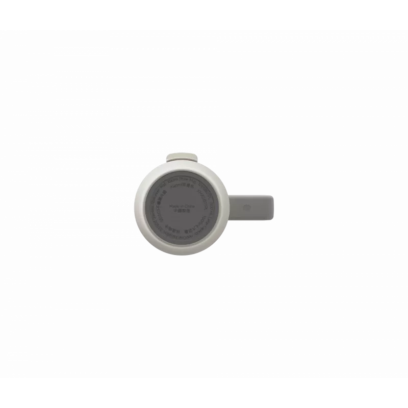 Vaso con pajita térmico Xiaomi Straw Mug White 1 L — interior de acero inoxidable, a prueba de fugas, 240×132×97 mm