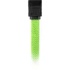 Cable SATA Sharkoon SATA 3 0,45 m 7 pines negro verde