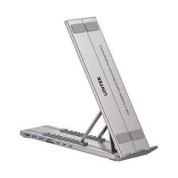 SOPORTE AJUSTABLE PARA PORTÁTIL UNITEK + HUB
