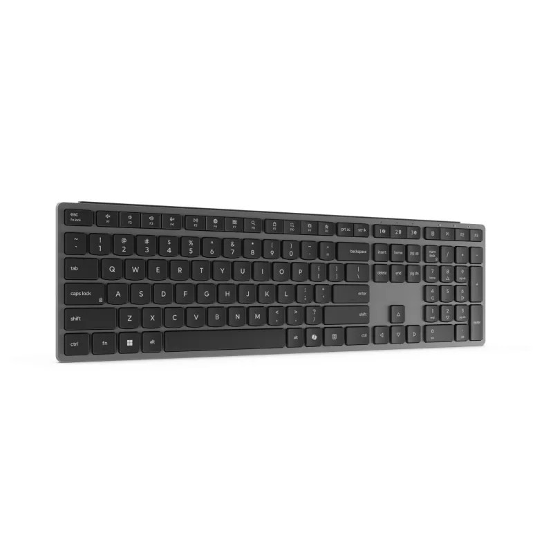 Teclado inalámbrico multidispositivo Lenovo 700, distribución inglés US, Bluetooth, Luna Grey
