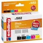 Cartucho de tinta Edding sustituye a Epson 33XL/T3351/T3361/T3362/T3363/T3364 compatible pack combinado negro, negro photo, cian, magenta, amarillo EDD-582 18-582
