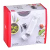 Bomba de conservación de vino ZWILLING FRESH & SAVE – cabezal de bomba para tapones de vacío, gris, Ø 3 cm, altura 40 mm, set de 3 unidades
