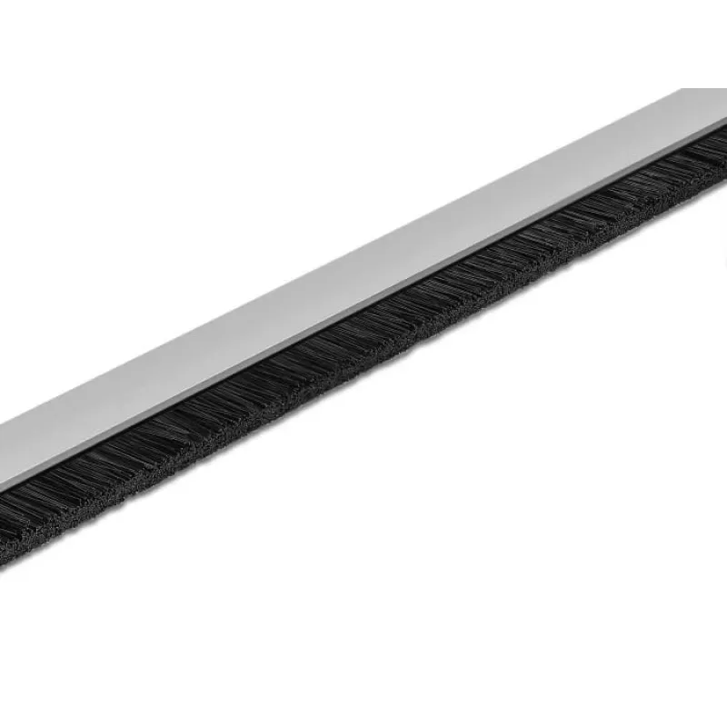 Junta de cepillo DeLOCK 66649 20 mm perfil de aluminio recto 1 m