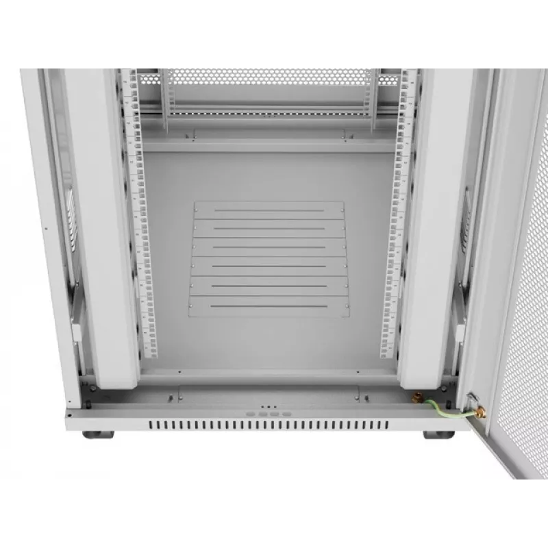 Carcasa rack de 19 pulgadas de pie LANBERG FF01-8042-23SL 42U, puertas perforadas