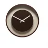 NeXtime Reloj 3046br Wood Loop, Ø30 cm, pared, madera oscura