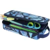 Estuche Herlitz 2 Go CamoBlue poliéster azul 210x130x60mm