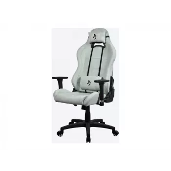 Arozzi Material del marco: metal; base con ruedas: nailon; acolchado: tejido suave | Silla gaming | Torretta SoftFabric | Pearl Green